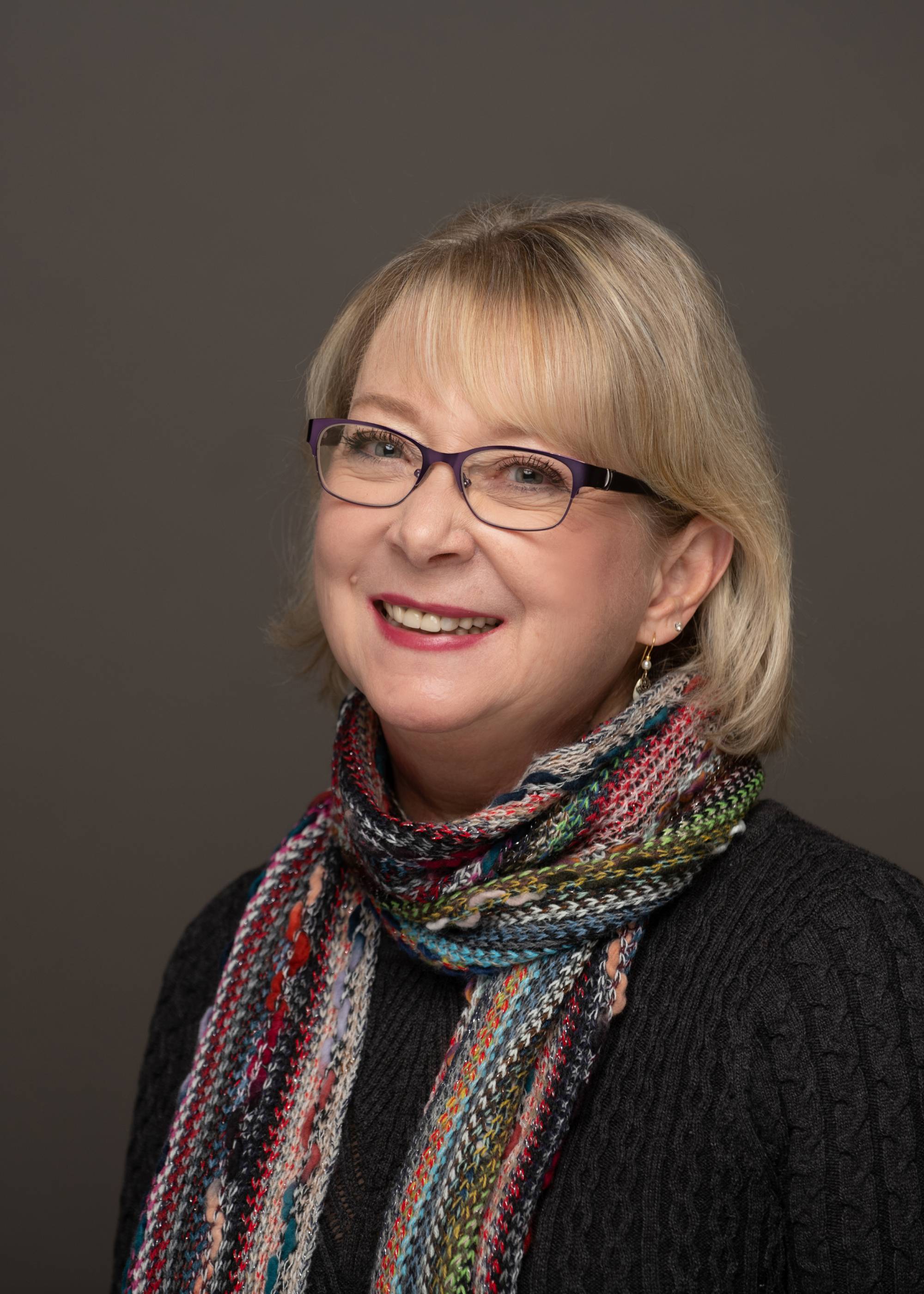 A headshot of Sherry Bouwman